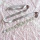 Satin Bridal Ribbon Sash With Pearls And Rhinestone