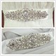 Perlen- und Strass-Braut-Gürtel Brautjungfer-Sash