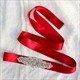 Perlen- und Strass-Braut-Gürtel Brautjungfer-Sash