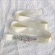 Perlen- und Strass-Braut-Gürtel Brautjungfer-Sash