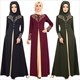 Arabisches Maxi Kleid mit Spitzenapplikation ohne Hijab