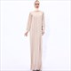 Chiffon Pleated Long Ramadan Abaya Dress