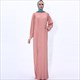 Chiffon Pleated Long Ramadan Abaya Dress