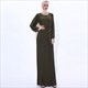 Chiffon Pleated Long Ramadan Abaya Dress