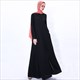 Maxi Kleid mit Perlenverzierung und Schlitz