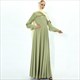 Ruffled Embellished Long Sleeve Ramadan Dress