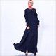 Ruffled Embellished Long Sleeve Ramadan Dress