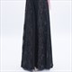 Sequin Embellished Long Sleeves Robe Maxi Dress