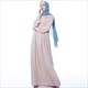 Elegant Pleated Chiffon Long Sleeve Dress