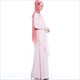 Elegant Lace Embellished Layered Chiffon Abaya Dress