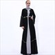 Chiffon Long Sleeve Open Abaya Cardigan