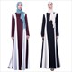 Langärmeliges Ramadan Kleid mit eingesetzten Streifen