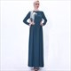 Chiffon Maxi Kleid mit Spitzenapplikationen
