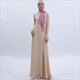 A-Linien Langarm Arab Ramadan Maxi Kleid