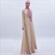 A-Linien Langarm Arab Ramadan Maxi Kleid