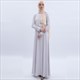 A-Linien Langarm Arab Ramadan Maxi Kleid