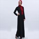 A-Linien Langarm Arab Ramadan Maxi Kleid
