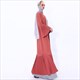 Pleated Cardigan Kimono With Trumpet Sleeves