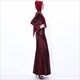 Sequin Mermaid Long Sleeve Ramadan Abaya Dress