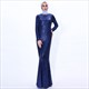 Sequin Mermaid Long Sleeve Ramadan Abaya Dress