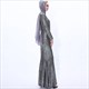 Sequin Mermaid Long Sleeve Ramadan Abaya Dress