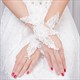 Lace Beaded Embellished Gloves