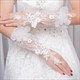 Lace Beaded Embellished Gloves