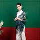 Sequin Embellished Shawl Tulle Wrap With Tassels