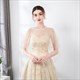 Tulle Lace Trim Cloak With Beading