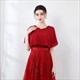 Chiffon Wrap Cloak With Lace Trim