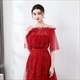 Off-Shoulder Wrap Cloak With Pearls