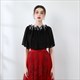 Off The Shoulder Wrap Cloak With Lace Trim