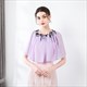 Off The Shoulder Wrap Cloak With Lace Trim