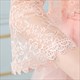Lace Wrap Long Sleeve Jacket With Lace Trim