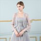 Lace Wrap Long Sleeve Jacket With Lace Trim