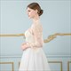 Lace Wrap Long Sleeve Jacket With Lace Trim