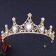 Girls Princess Alloy Crown With Rhinestones Tiaras