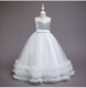 Girls Sequin Sleeveless Tulle Puffy Birthday Princess Dress