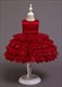 Layered Beaded Puffy Birthday Princess Dress