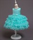 Layered Beaded Puffy Birthday Princess Dress