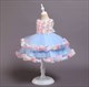 Sleeveless 3D Flower Puffy Princess Birthday Dress