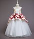 Floral Embellished Unicorn Christmas Princess Dress