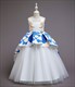 Floral Embellished Unicorn Christmas Princess Dress
