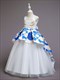 Floral Embellished Unicorn Christmas Princess Dress