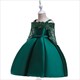 Girls Off The Shoulder Lace Applique Princess Party Dress