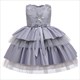 Girls Star Embellished Layered Cake Birthday Princess Dress