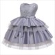 Girls Star Embellished Layered Cake Birthday Princess Dress