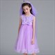 Floral Embellished Tulle Birthday Princess Party Dress