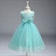 Floral Embellished Tulle Birthday Princess Party Dress