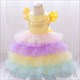 Layered Ruffle Toddler Fluffy Birthday Princess Dress